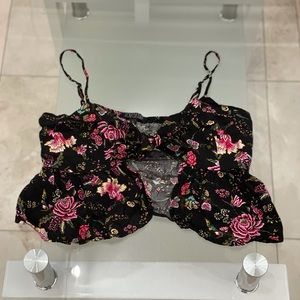 Tie front top